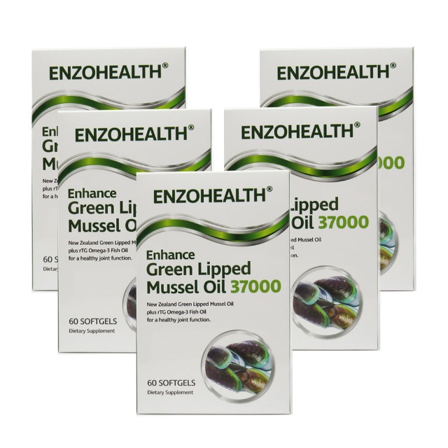 엔조헬스 초록입홍합오일 37000 60캡슐 : 건강한미녀