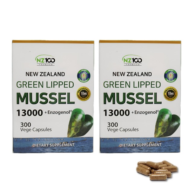 엔젯100 뉴질랜드 초록입홍합 13000 300캡슐 : 건강한미녀