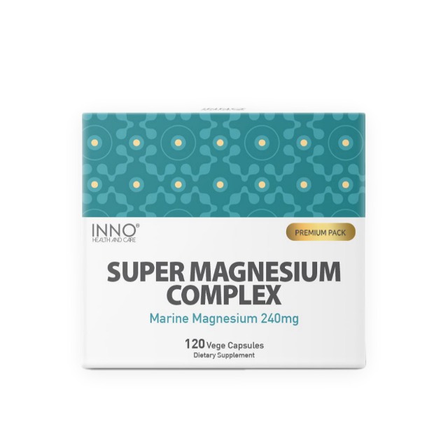이노헬스 마그네슘 비타민D3 비타민B6 120베지캡슐 : 건강한미녀